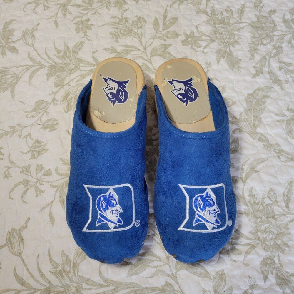 Duke University Blue Devils Clogs‎ Womens Size 6 Blue - Picture 3 of 6
